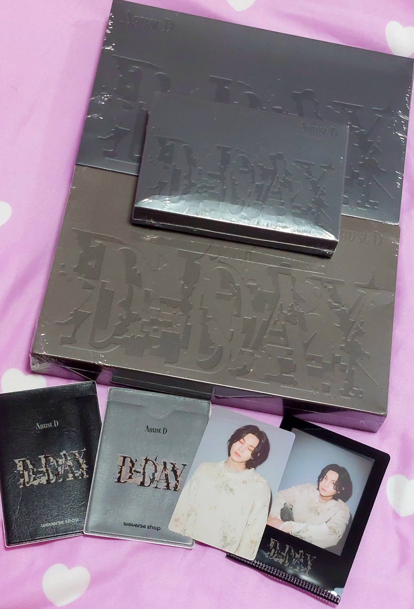 ShikiGee's tweet photo. My Suga #AgustD #DDayAlbum finally arrived! Thanks a bunch @jxc_cart, really appreciate the secure packaging and fast SDD. โบ๏ธ๐ #jxc_feedbacks https://t.co/qJVkYKrX1p