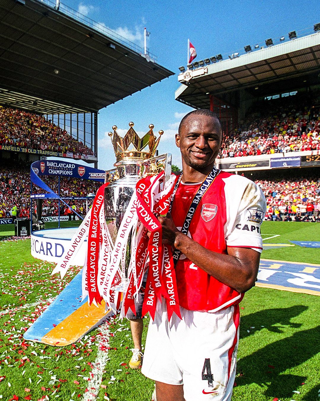 Happy Birthday, Patrick Vieira Invincible Legend!   