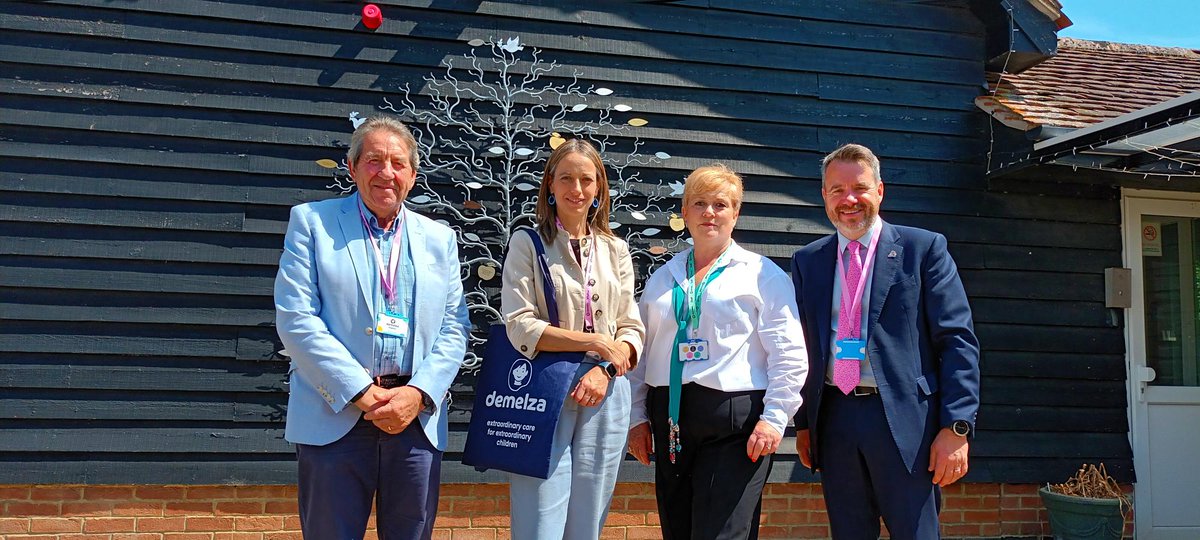 We were delighted to host @HelenWhately at our Kent Hospice last week. We welcome yesterday’s news that @NHSEngland’s £25m Children’s Hospice Grant will be maintained next year, funding which is vital in helping us deliver services.