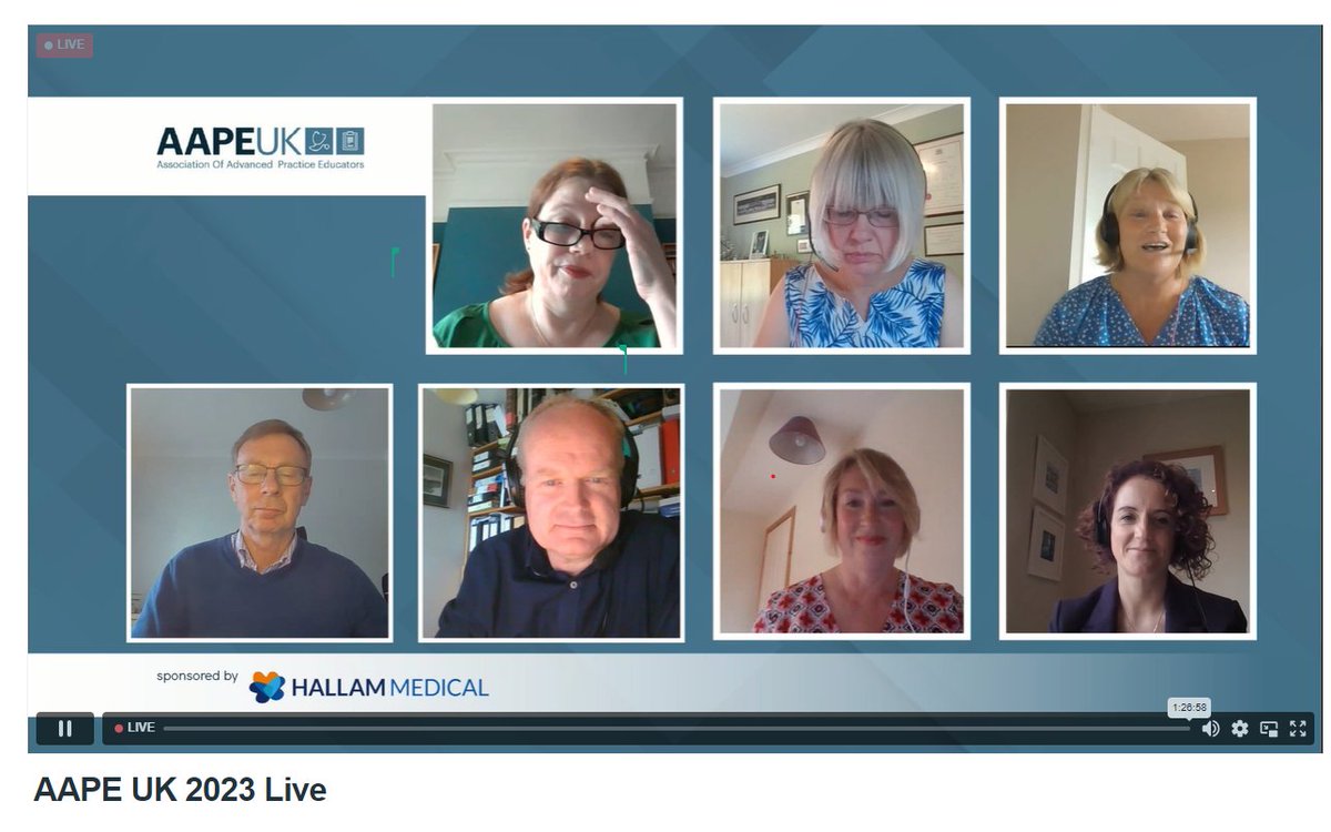 Amazing panel Dr Louella Vaughan – Nuffield Trust
Professor Beverley Harden - NHS England
Dr Nia Boughton - Nurse Consultant, Wales
Dr Mark Cooper - Consultant Nurse-Advanced Practice, Scotland
Dr Andrew Radley, Consultant in Public Health Pharmacy, Scotland #AAPEUK23