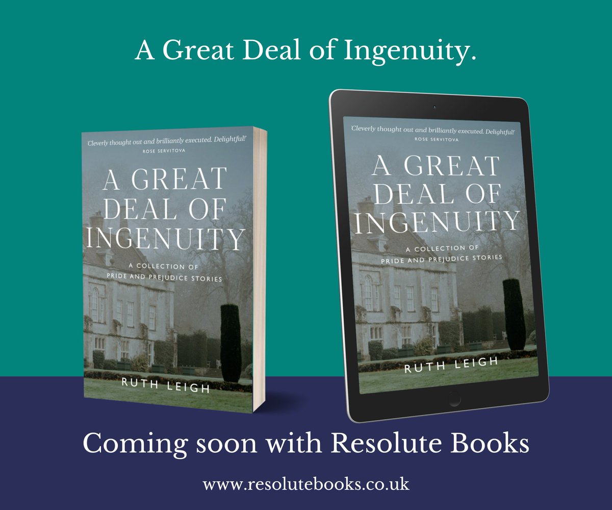 ResoluteBooks's tweet photo. Something new coming soon from Resolute Books for all you Jane Austen fans out there. You're going to love this! In this entertaining collection of short stories, Ruth Leigh Writes shines a light on the lives of nine characters from the novel.
#JAFF #prideandprejudice #janeausten https://t.co/H63yECjRqa