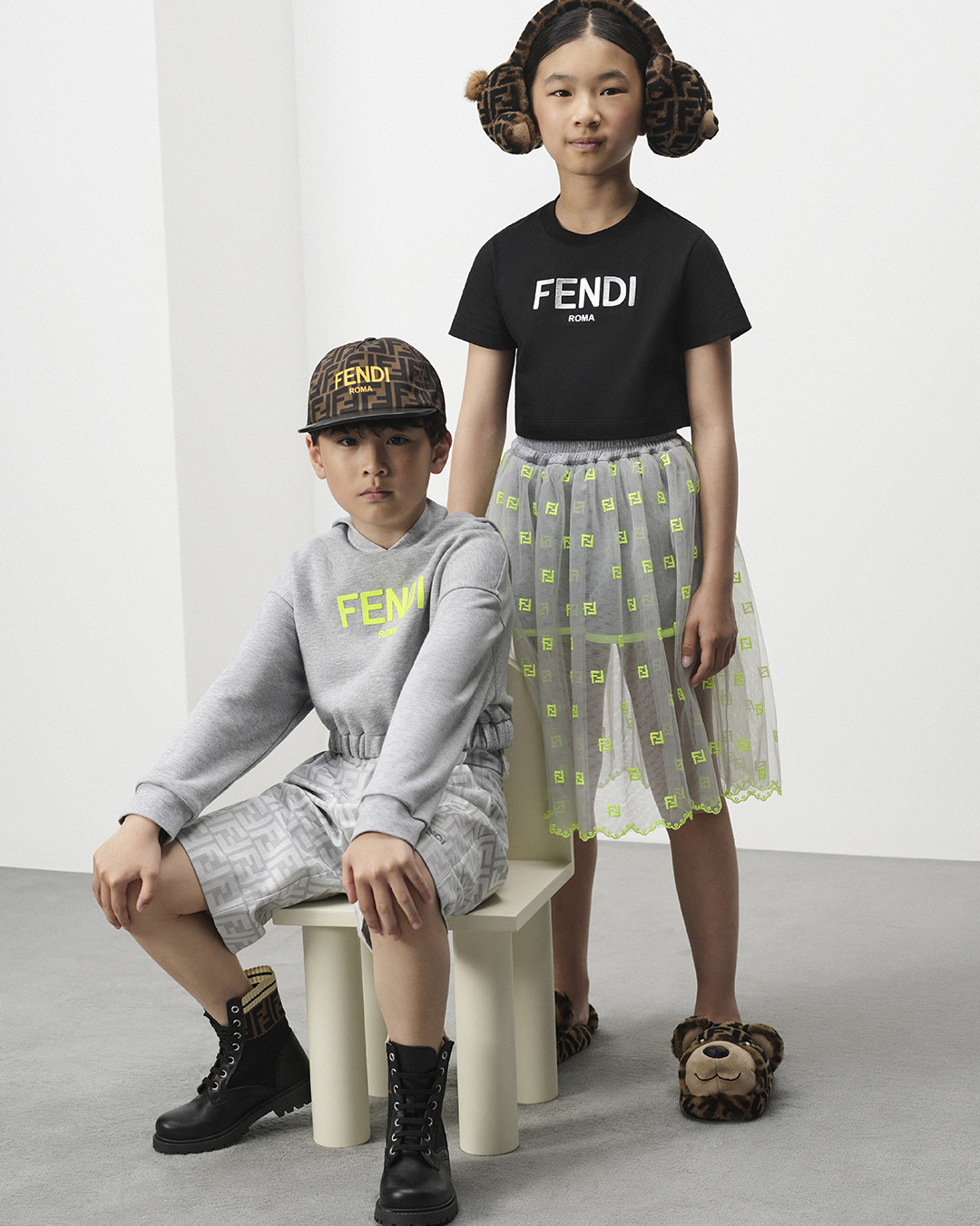 Neon fendi cheap