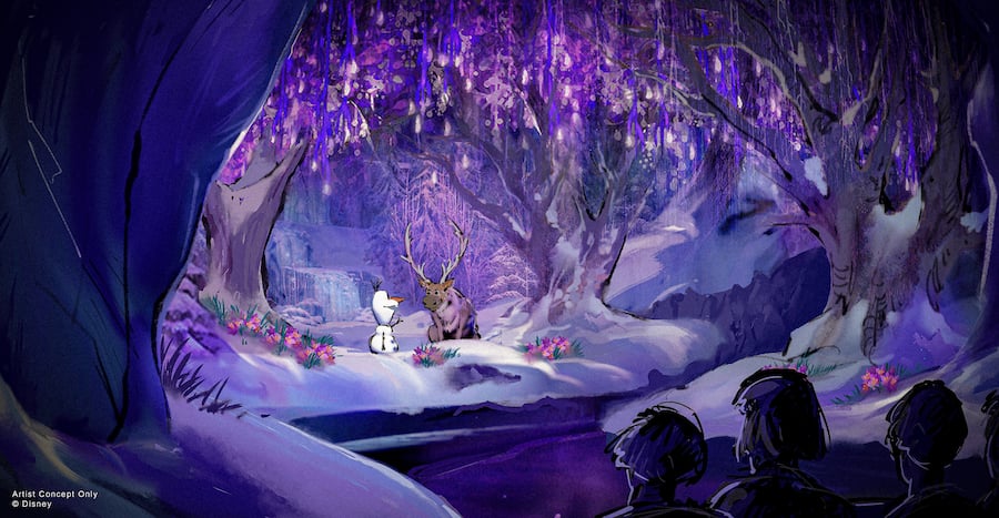 MiMundoDisney's tweet photo. HONG KONG DISNEYLAND ha presentado nuevas imágenes de todo lo que podremos encontrar en su nuevo land de FROZEN, y aquí os traigo un hilo con toda la información ❄️👇🧵 https://t.co/6ytqtDUHbl