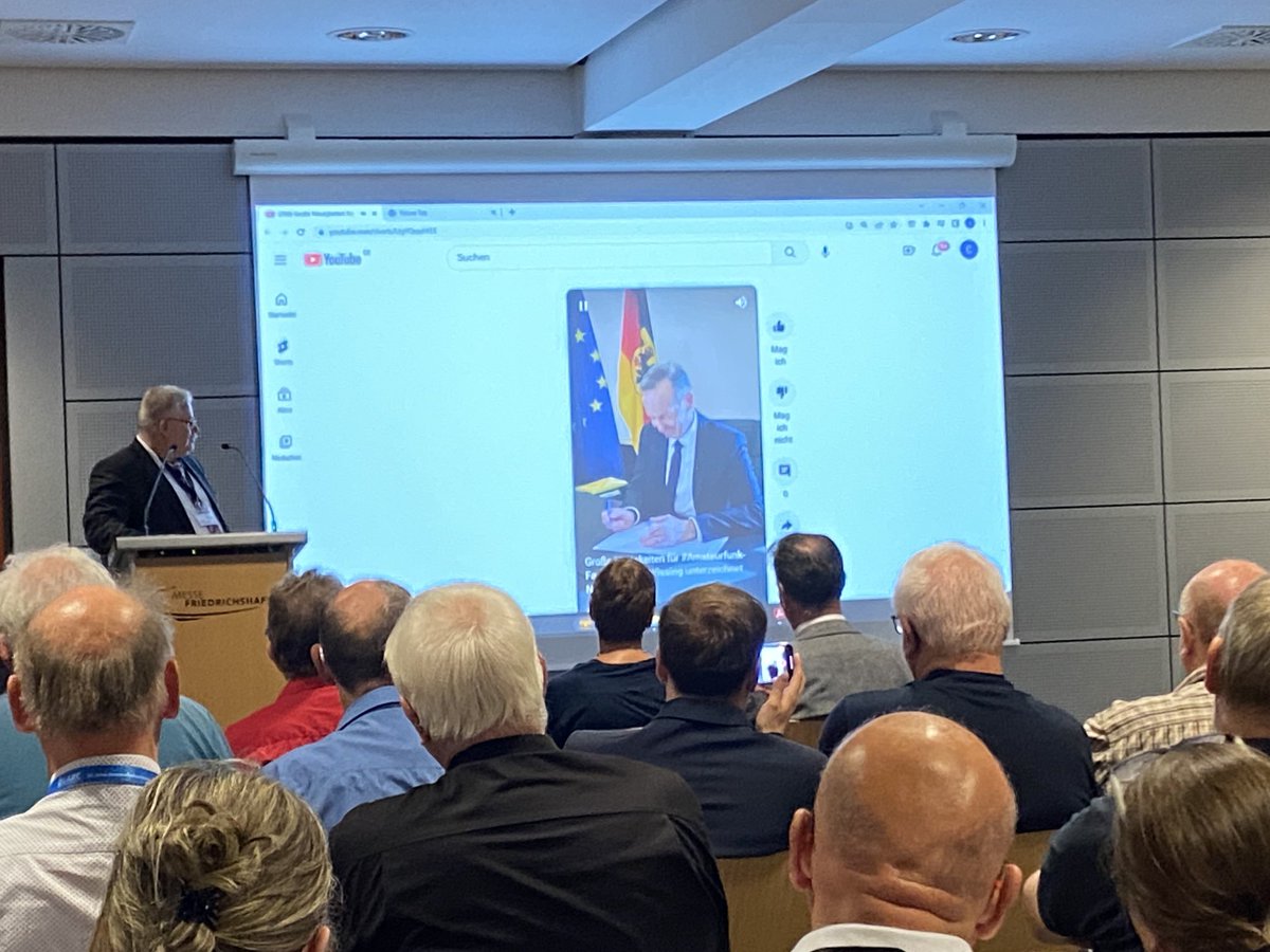 #hamradio gestern Abend- die neue Afu- Verordnung wird unterzeichnet vom Bundesminister - wir heute im BGBl. veröffentlicht- gilt ab 21.6.24