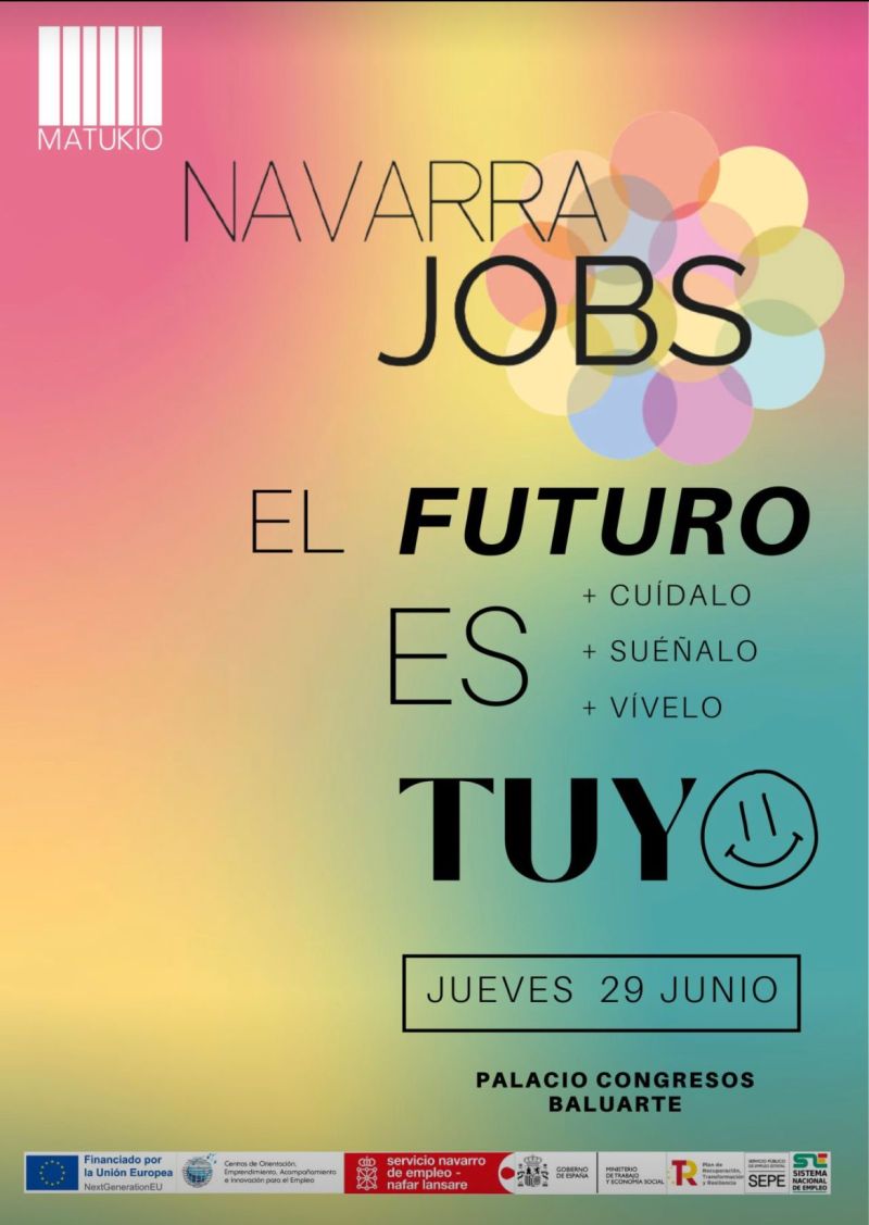 🗓️¡Te esperamos el 29 de junio en @_navarrajobs 2023: la X Feria de #Empleo y #Emprendimiento de #Navarra! Si tienes #discapacidad y buscas trabajo, ¡el futuro es tuyo! Cuídalo, suéñalo y vívelo con #InsertaEmpleo.
hubs.ly/Q01RVfqt0