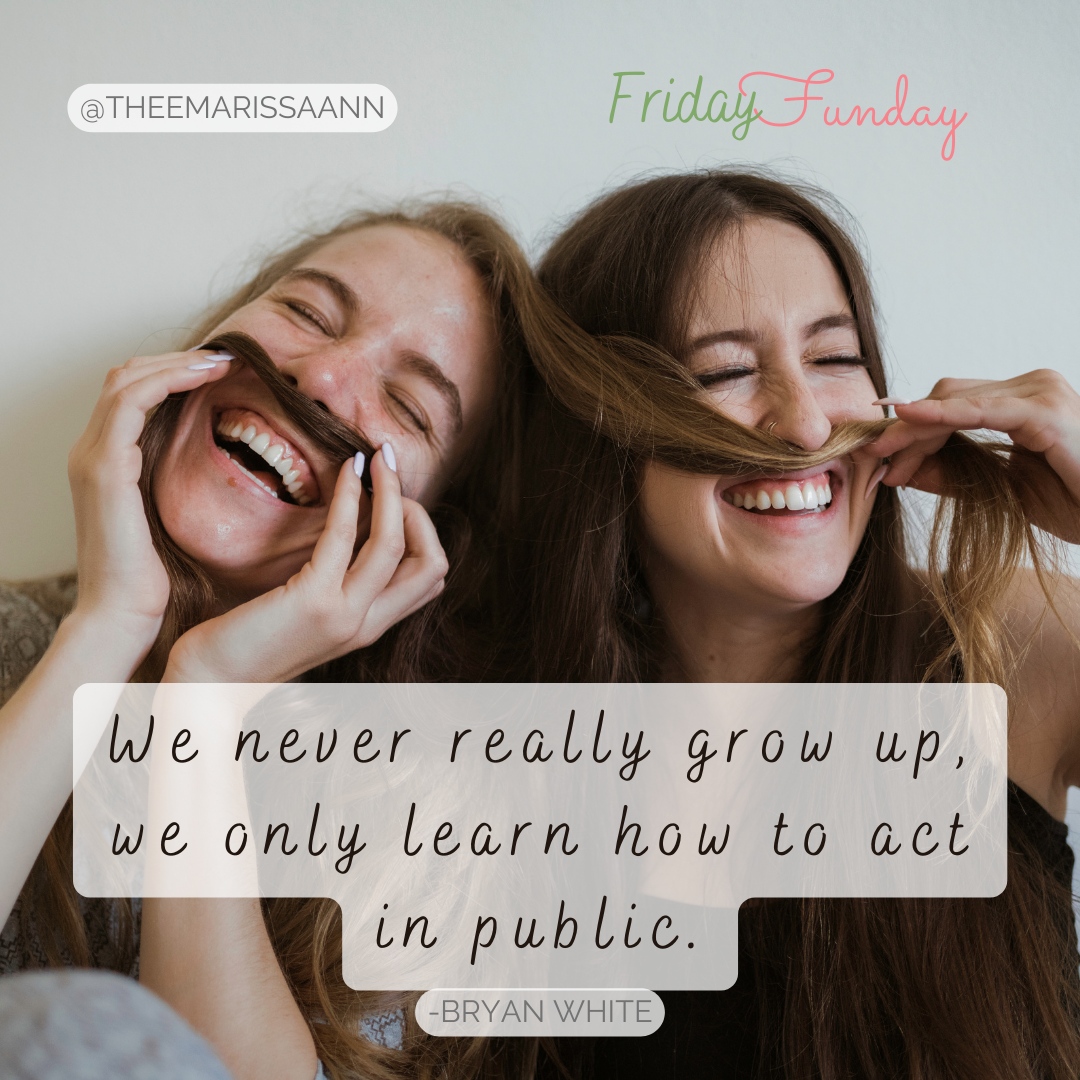 Friday funday! 

#themarissaann #marissaann #blogger #Friday #FactFriday #FearlessFriday #FeatureFriday #FeelGoodFriday #FollowFriday #FF #Fridayfeeling #FridayFunday #FridayYay #FridayVibes