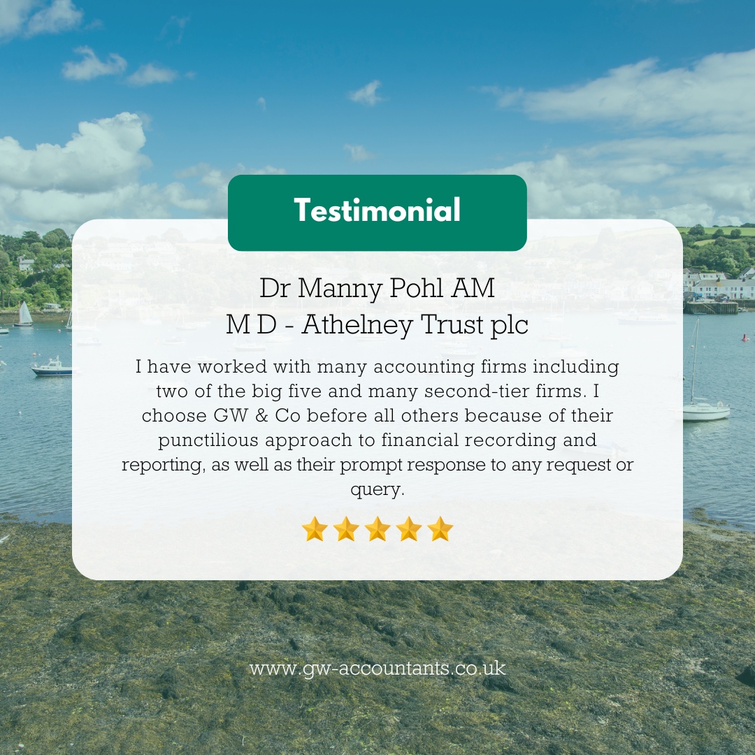 Thank you Manny! 

What a wonderful testimonial 💚🤗

#gwandco #gwaccountants #accountancy #accounts #taxpreparation #review