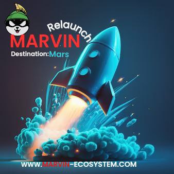 Welcome to #MarvinInu, #ElonMusk’s most bossy dog is ready to invade the Metaverse!📱
Join us👇
Telegram : t.me/marvininuoffic… 
📢 t.me/marvinannounce…

Website : marvin-ecosystem.com

$Marvin
#LunarCrush #NEXT100XGEMS #ALTCOIN #Crypto