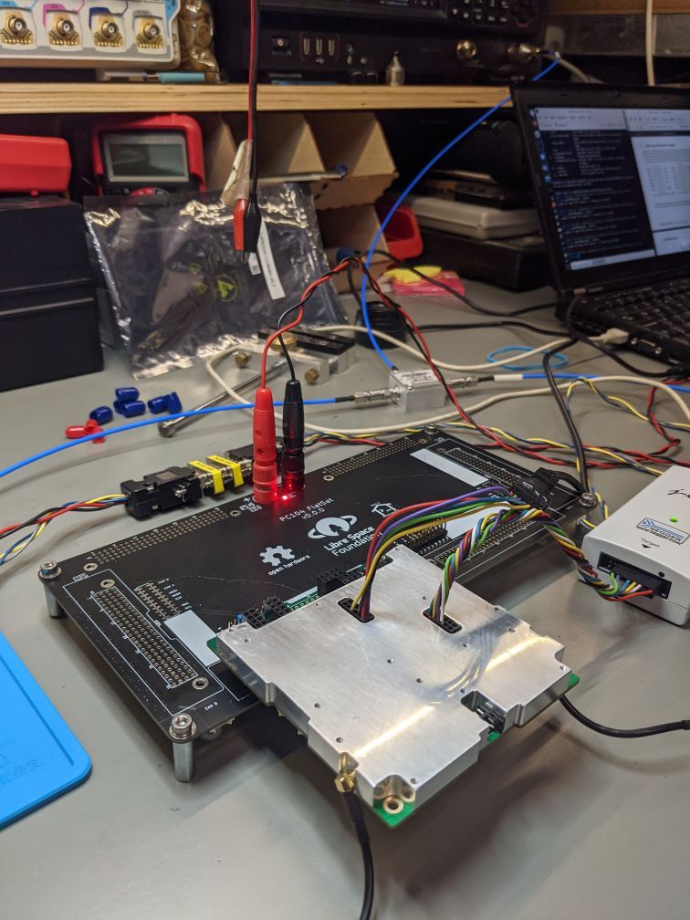 LibreSpace_Fnd's tweet photo. Testing our newest version of #opensource #CubeSat #COMMS subsystem.
#opensourcetechnology
#SatNOGS
https://t.co/OnYB2TGsJ0 https://t.co/t70lD7afgl