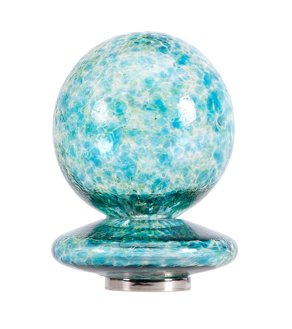 THE GREEN SPECKLED

The Green Speckled glass finial fits a 38mm, 51mm and 63mm diameter pole and is available in a wide range of colourways.

Enquire about our collections and bespoke services sales@mckinney.co.uk