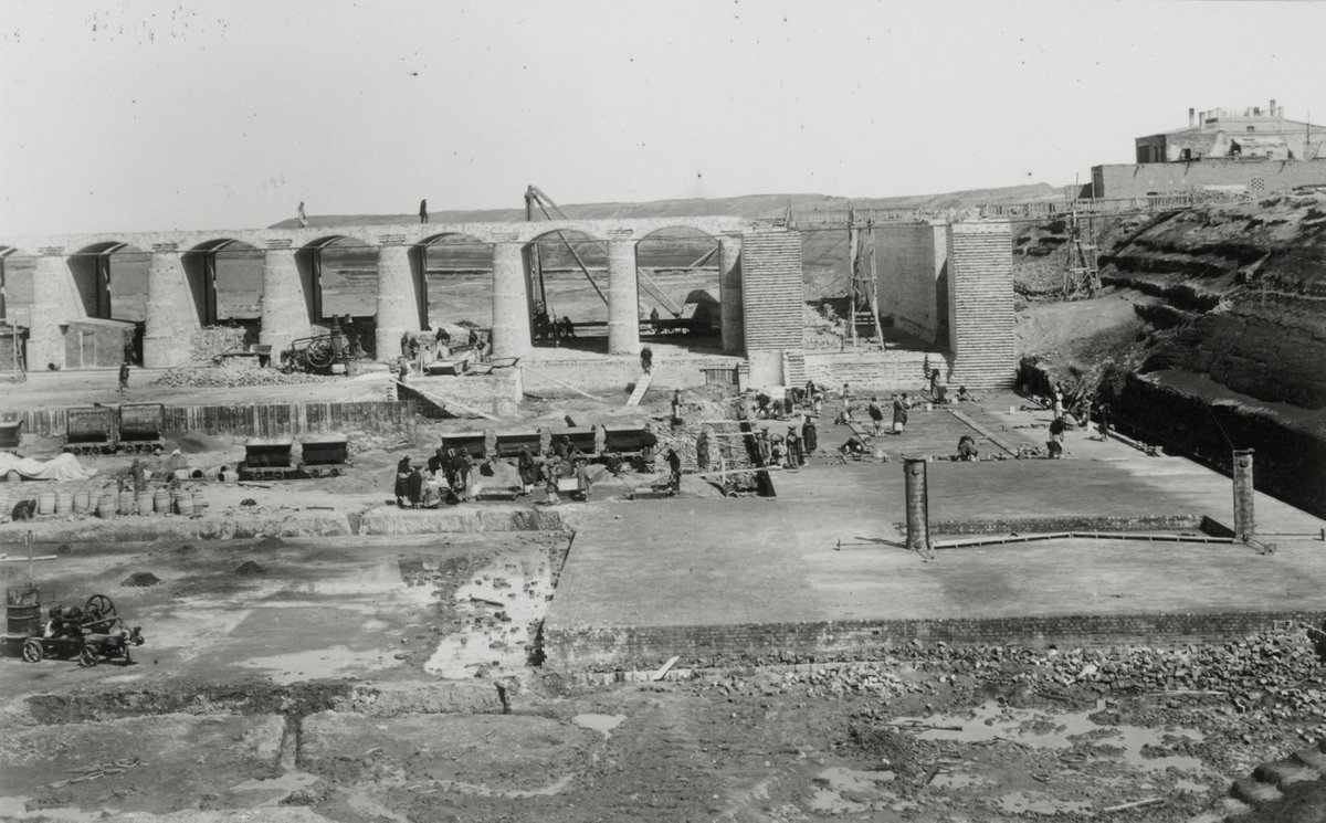 nadidefotograf's tweet photo. Osmanlı Döneminde Hindiya Barajının yapımını gösteren 1913 yılına ait fotoğraflar #Iraq #Babil #Musayyib #العراق https://t.co/VCbDnSIzMw