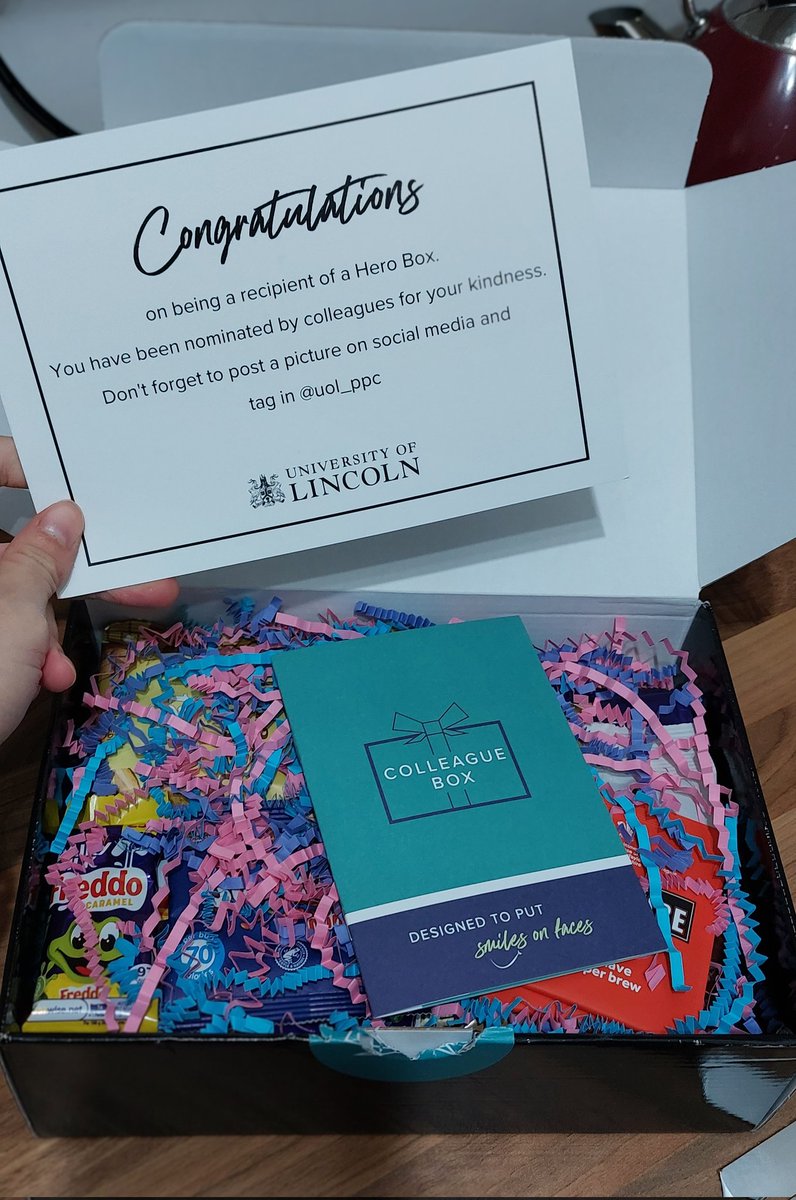 I'm truly grateful that I've recently received these two Hero Boxes.
Thank you to the colleagues who have made these nominations, whoever they may be 🤍