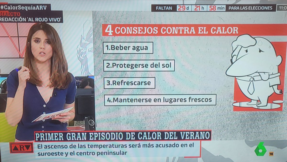 Imprescindibles consejos de La Sexta para combatir el calor.