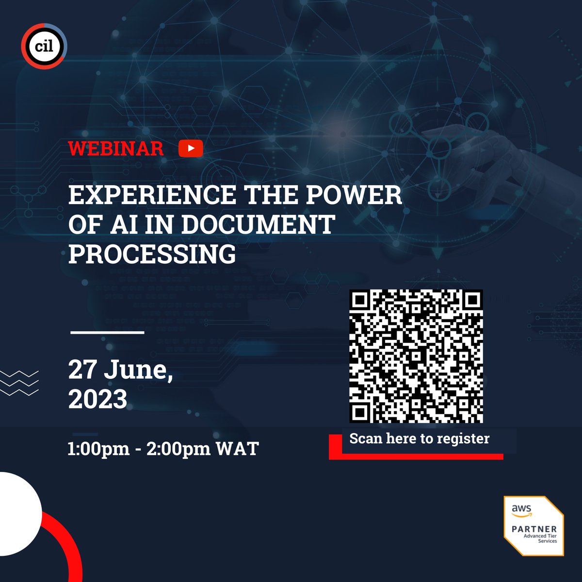 cil_academy's tweet image. Do you seek a solution to digitize your paper documents and unlock new possibilities for efficiency and productivity? Join our webinar on Amazon Textract and embrace the future of automated document processing on Tuesday, 27 June 2023. #AWSML #AI #Textract #AWS