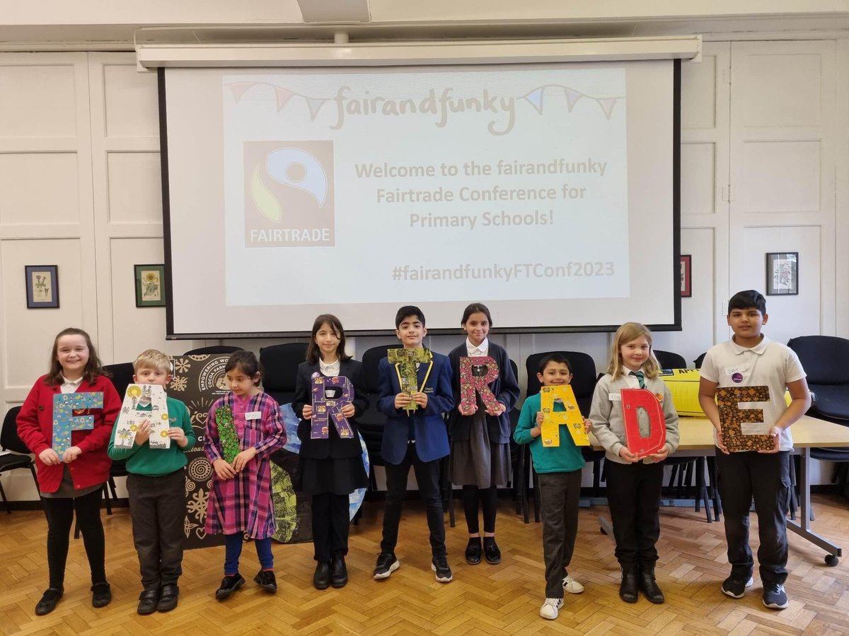 It's #FairtradeFriday! The PERFECT day to email helen@fairandfunky.com & book your school a place at our Fairtrade Conference on Friday 1st March 2024 @TolsonMuseum  

The conference costs £150 to bring up to 8 students & 2 staff but BOOK BEFORE THE END OF TERM for 10% discount