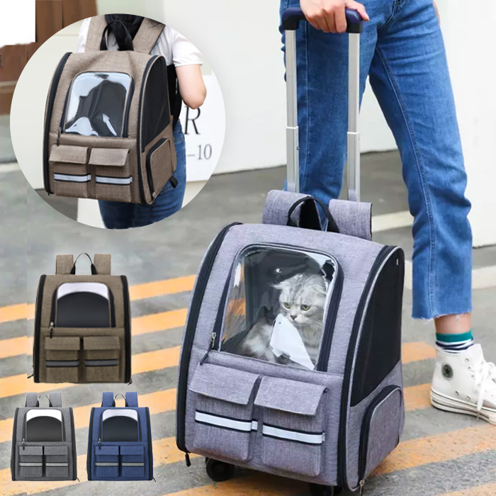 sis_co_ltd's tweet photo. 【新商品】
リュックにもキャリーにもなる、
便利な2WAY仕様のペットキャリーケース！

◆ご購入はこちら
https://t.co/siuKOBupYM

#SIS株式会社 #企業公式 #山口県 #宇部市 #新商品 #2WAY #ペット #キャリーバッグ #ペットキャリー #猫 #犬 #リュック #キャリーカート #リュックサック #小型犬 https://t.co/p1Y3leQBpG
