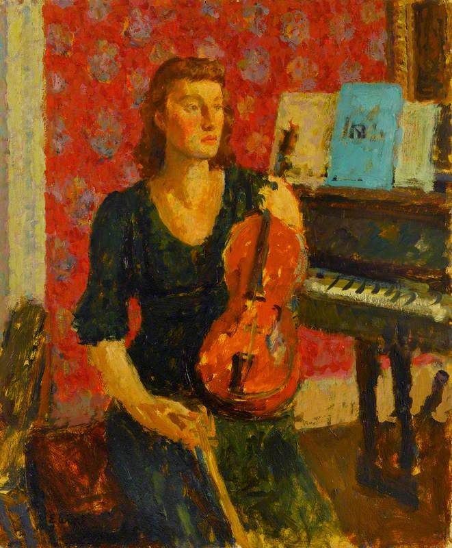 OrpheusL's tweet photo. Edward #LeBas (1904-66)
- Girl with Violin (1940)
#musicpaintings #art #23giugno #June23 #23Juin #23Junio #23Juni #23Junio #23Junho #Buongiorno #goodmorning #BuenosDias #GutenMorgen https://t.co/aepFlJCUEn