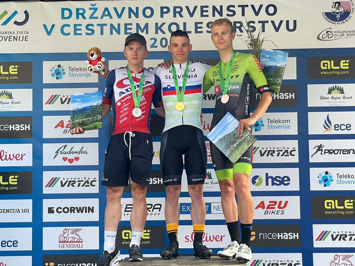 LGSCyclingTeam's tweet photo. We have nation champion in time trial in U23. It is Natan Gregorčič. Congrats for the ride …

#crackthelid #addingvalue #DareToBeDifferent https://t.co/9xxEt7u0g6