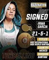 Happy Birthday to Mexico’s Irma Garcia “Torbellino” now (22-5-1, 4KOs)