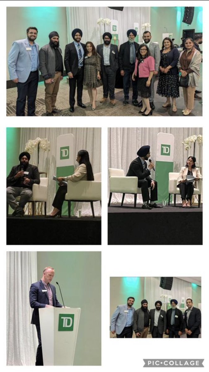 Thanks to our Valued clients and Guest speakers for presenting during our One TD New to Canada South Asian Event #NTC #community #beyond @juliearmour_td @CSir_TD @jtbains @GaryAulakh_TD @chahal78 @sarbjohal1 @harmancheema_TD @ChristinaSunwoo @FrancesLeung_TD @KalraSimi