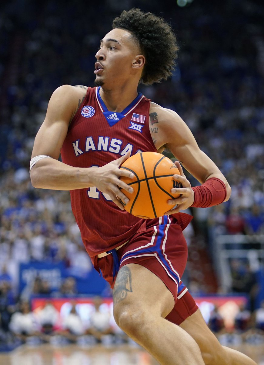 NetsDaily on Twitter select Jalen Wilson, 6’8" Kansas wing, at