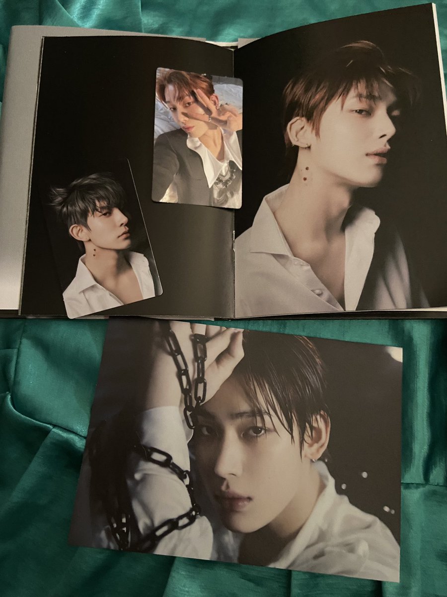 sncarts's tweet photo. thank you so so much @chimelleshop, my dark blood albums came home today!! last minute manifest na umuwi sakin si sunoo!!! 

#ChimelleProofs https://t.co/BEN2QEJ7CS