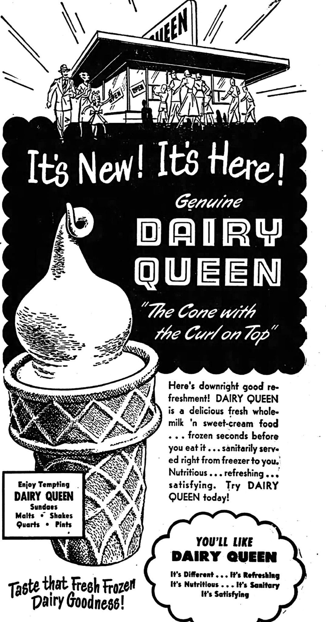 RetroNewsNow on Twitter "On June 22, 1940, the first Dairy Queen