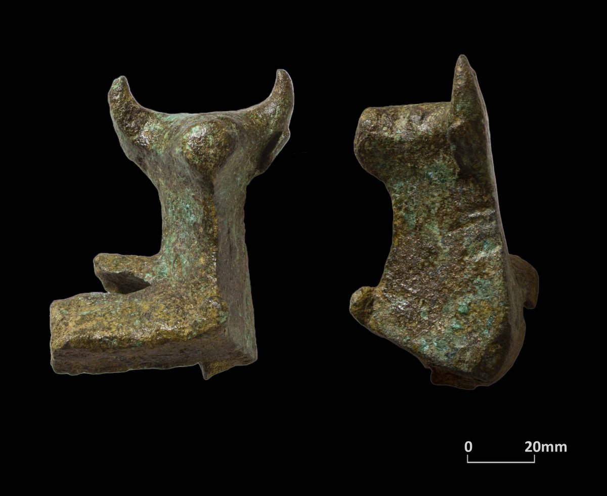 CotswoldArch's tweet photo. ...These are known from the Late #IronAge and #Roman periods, when the bull was often regarded as a symbol of strength. Learn more, and see it in #3D, in our #VirtualMuseum: https://t.co/Oy316ayUkQ #Worcestershire #Roman #Archaeology #CAVM #ArchaeologyForAll #ThatBelongsInAMuseum https://t.co/O7If7628ix