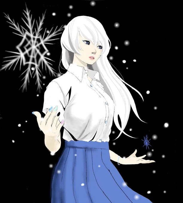 夏を涼しくしてくれる人 #イラスト #デジタルイラスト