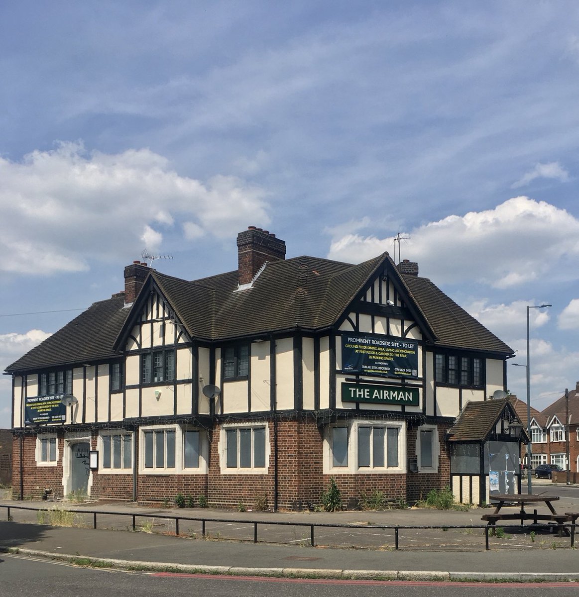 #lostpubs 
The Airman, Feltham