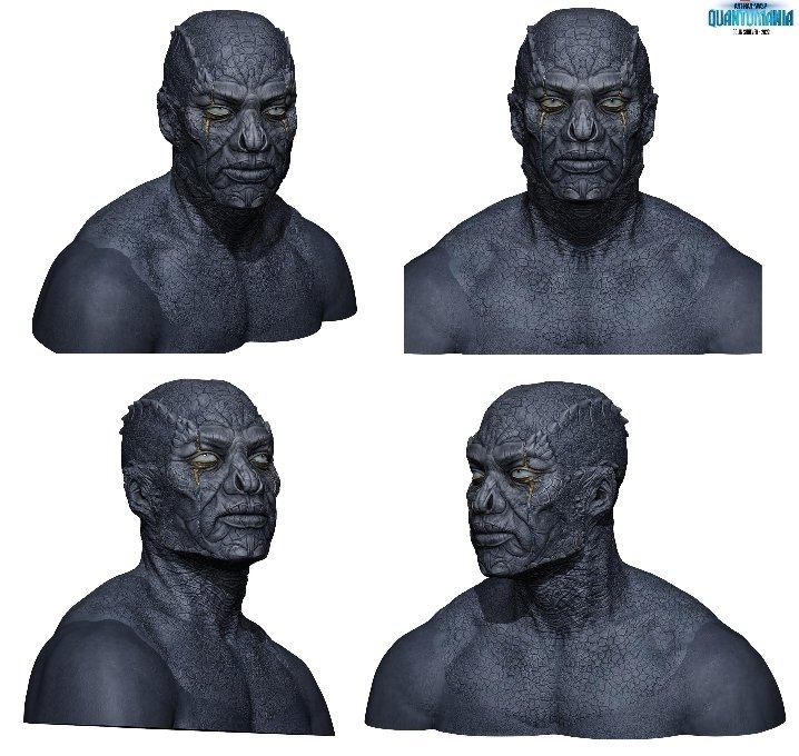 TheBarzul's tweet image. Concept design pour Lizard Kang 

#Kang #Quantumania #MarvelStudios