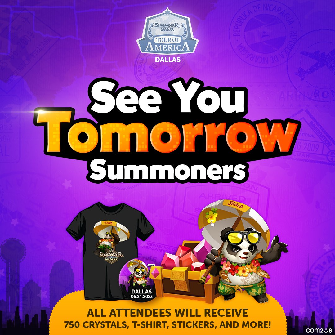 Summonerswarapp On Twitter SWTOA DALLAS IS TOMORROW All Attendees summonerswarapp-on-twitter-swtoa-dallas-is-tomorrow-all-attendees