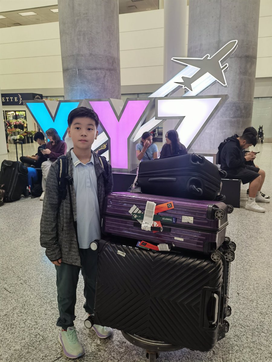 Wonderful trip for his Summer School...