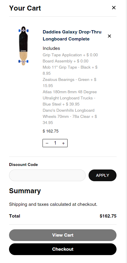 cjjohns0n's tweet photo. Hey @daddies I think something's wrong with your completes, the parts I picked were under $75 but when I add it to my cart the price more than doubles? https://t.co/kNATYDULg9