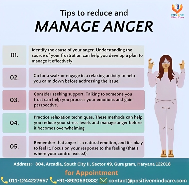Tips to Reduce and Manage Anger
#anger #angermanagement #angerissues #angermanagementtips
If You Have Anger Management Problem
Don't Hesitate to Call Us
Call Now:- 8920530832