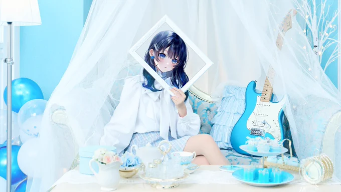パラレルシンガー 七海うららさん( )のアーティスト写真とライブフライヤーのイラストを担当いたしました