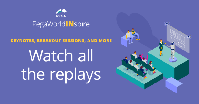 vikasraidhan's tweet photo. Couldn’t make #PegaWorld iNspire in person or looking to revisit all you heard? Visit our replays page for all the keynotes and key insights still echoing across industries. https://t.co/oTLqqDTL28 https://t.co/pePkHgEK81