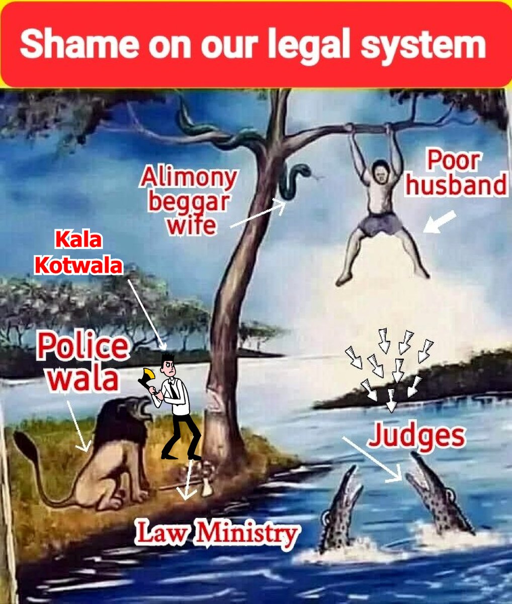 DaxeshVania's tweet photo. The bitter truth about IndianLegalSystem:
i. Corrupt #Police &amp; #LegalSystem #Advocate
ii. Male Hater #Lawmakers
iii. Biased #Judiciary
#GenderBiasedLaws
#FalseAccuser
#FakeCases 
#UnjustMaintenanceLaws
#LegalTerrorism
#Misandry
#FairLegalSystem
#HusbandLivesMatter
#JoinMensRights https://t.co/A1KgsEI755