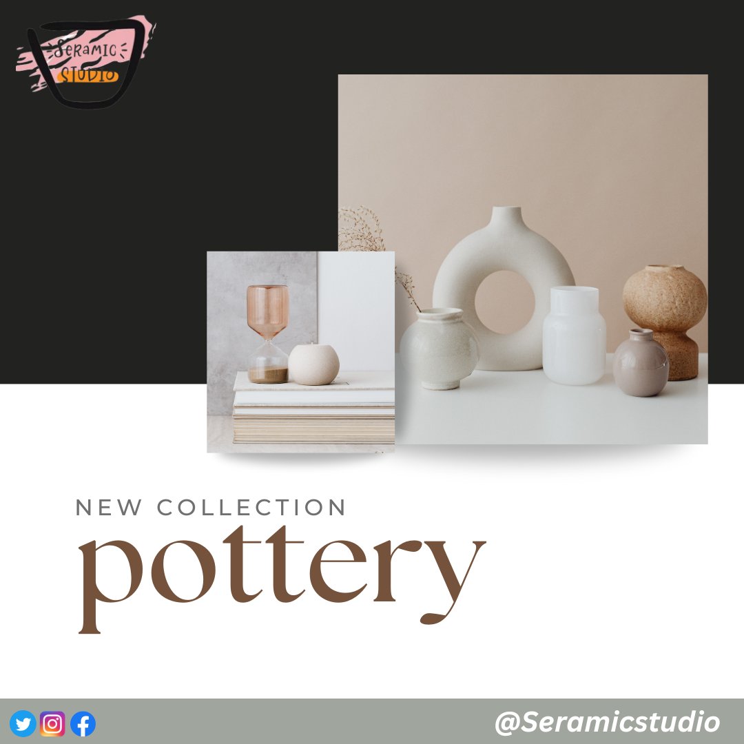 New collection pottery

@Seramicstudio

#seramicstudio #ceramics #pottery #plate #ceramicplates #diningtabledecor #dininginstyle #ceramiccups #homedecor #handmade #ceramicbowls #ecommercestore #art #earth #style #Clay #pot #Trending #artist #Latest #FridayVibes