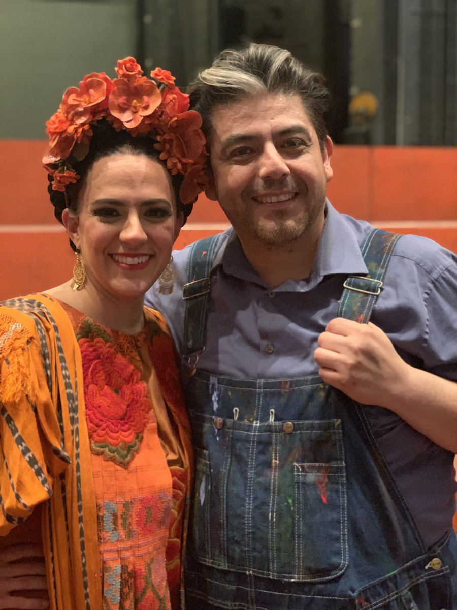 Big smiles. A sublime opera. A full house. This is summer @SFOpera! Thank you @dcecima and Alfredo Daza for such a heartfelt journey into the emotions of Frida y Diego.