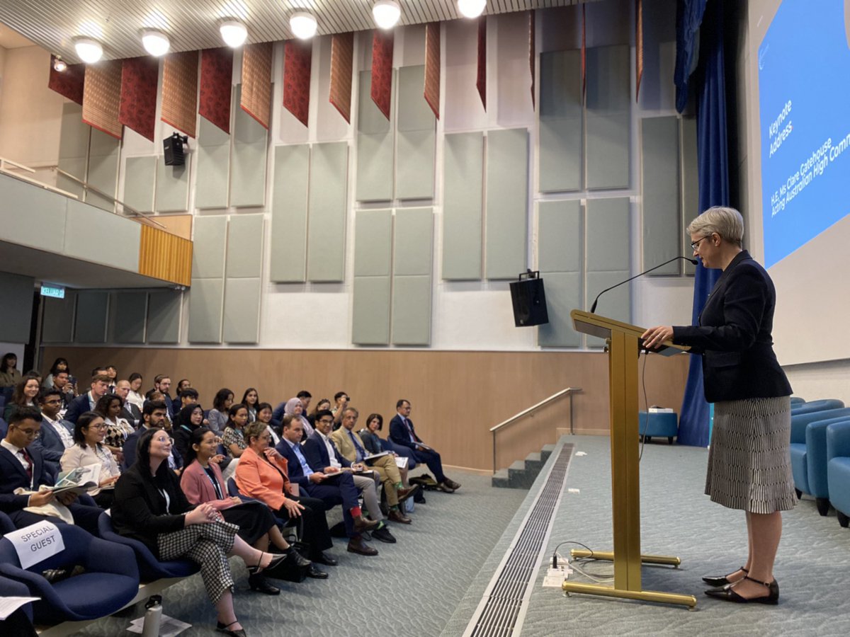 AusHCMalaysia's tweet photo. The 2023 ASEAN-Australia Young Leaders’ Forum has kicked off at the High Commission!
43 delegates from #ASEAN and Australia are coming together over four days in KL to discuss shared challenges.
As @SyedSaddiq said in his opening remarks – “Australia and ASEAN are family” 🫰 https://t.co/iNyOccrN5W