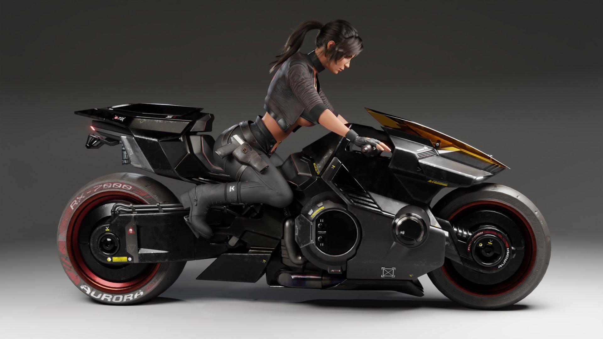 UBIK77es on Twitter: "Lara cyberbiker Lara: @wildeerstudio @nsfw_pyro ...