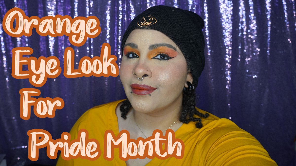 My newest video is live, I hope you guys enjoy this video of Orange Eye Look For Pride Month!! 🧡

Link to the video ↴
youtu.be/k9CPZ3eoB6U

#MakeupLook #Makeup #Red #OrangeEyeLook #NewVideo #smallyoutuber #HappyPrideMonth
