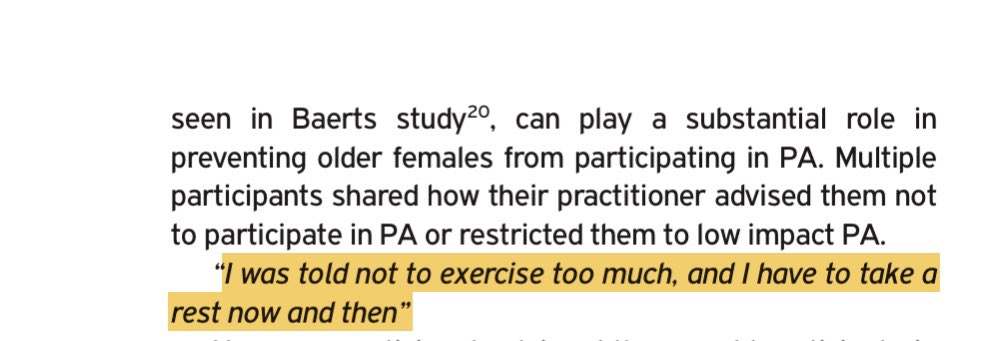 There continues to be so much fear around exercise (and even movement) participation😢😢😢
Those of us who are patient/public facing must do a better job at every contact to dispel (and not exacerbate) exercise misconceptions! #strongerwithage 

DOI: 10.22540/JFSF-08-094