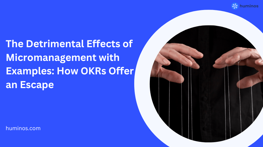 Are you tired of micromanagement stifling your creativity and growth at work? We have the solution for you! Check out this insightful article on "The Detrimental Effects of Micromanagement with Examples: How OKRs Offer an Escape.
bit.ly/3Nqj9Jn
#Micromanagement #OKRs
