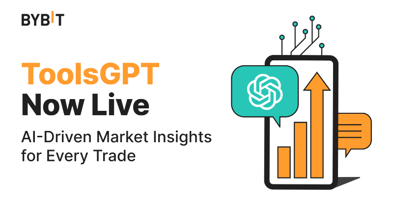 Bybit_Official's tweet photo. Welcome the latest addition to our Tools Discovery family, ToolsGPT 🎉

ToolsGPT integrates ChatGPT's #MachineLearning and #AI capabilities with Bybit's comprehensive market data.

Show us what you're asking! Try it now!

#Bybit #TheCryptoArk
