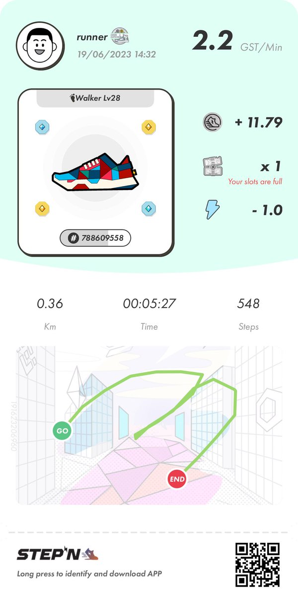#STEPN #mySTEPNrun