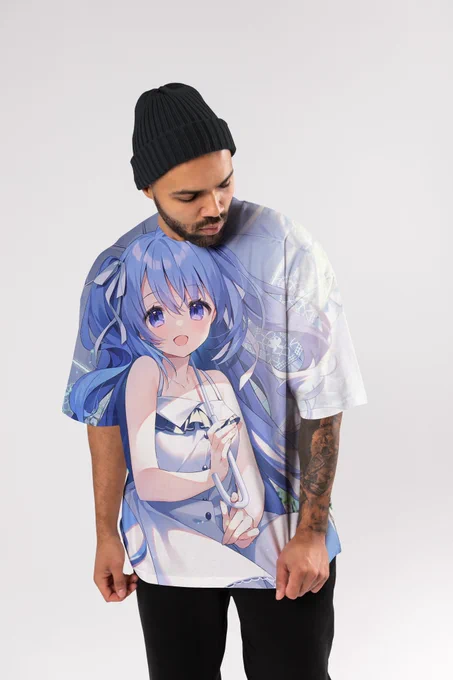 夏向けにフルグラTシャツ作ってるんだけど、モデルを間違えた気がしてならない。