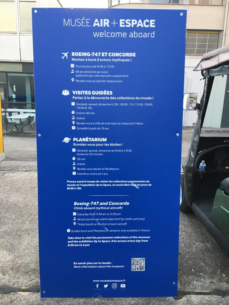 Musée de l'Air et de l'Espace (@museeairespace) on Twitter photo Du 23 au 25 juin, ce sont les Journées grand public au <a href="/salondubourget/">Paris Air Show</a> ! Le @museeairespace est ouvert aux visiteurs munis d’un billet SIAE et accessible seulement par le Salon (entrées Portes O, L). Pour tout savoir des activités proposées par le musée ⤵️
museeairespace.fr/agenda/salon-d… Du 23 au 25 juin, ce sont les Journées grand public au <a href="/salondubourget/">Paris Air Show</a> ! Le @museeairespace est ouvert aux visiteurs munis d’un billet SIAE et accessible seulement par le Salon (entrées Portes O, L). Pour tout savoir des activités proposées par le musée ⤵️
museeairespace.fr/agenda/salon-d…