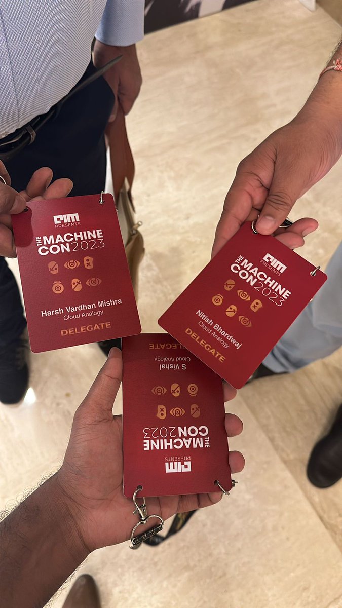 cloudanalogy's tweet image. Excited for an inspiring day at #MachineCon2023, where #innovation and tech converge! To connect with industry leaders and shape the future of AI and #machinelearning.
Let&apos;s begin this transformative journey together. Cheers!
